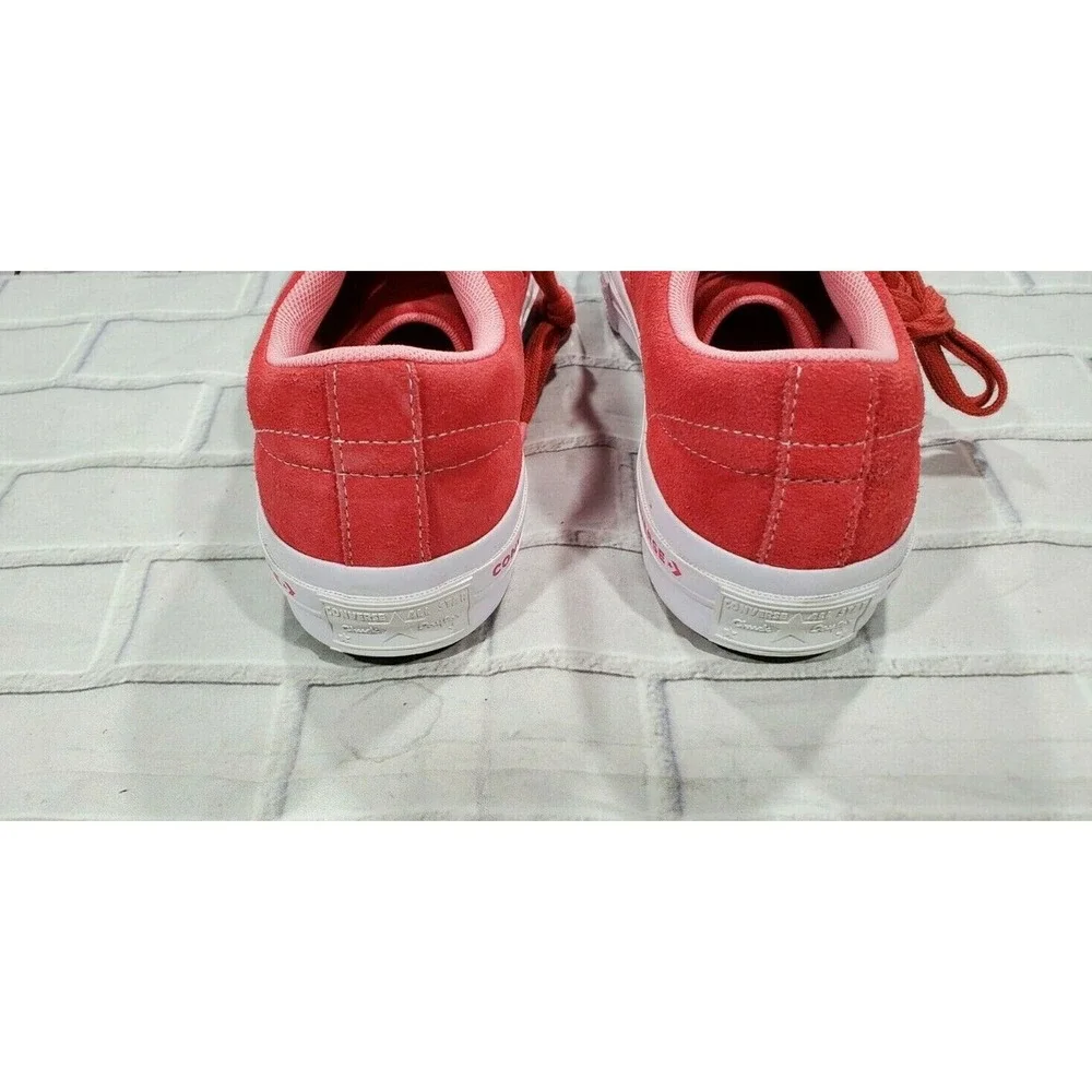 Converse One Star OX 259815C Paradise Leather Suede Pink Sneakers YOUTH SZ 6.5